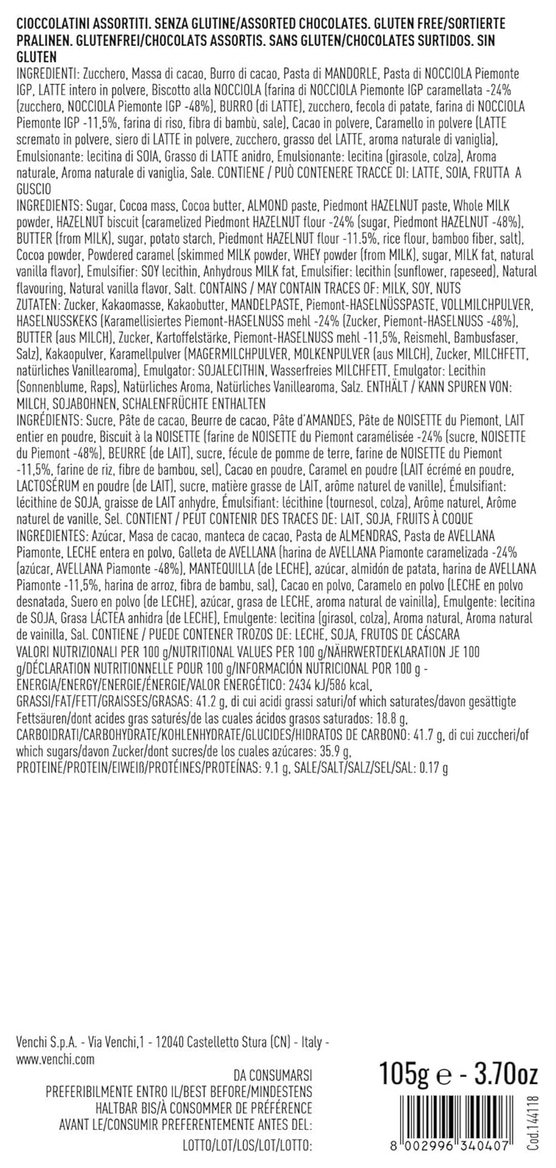 '- Floral Mini Book with Assorted Chocolates, 3.70 Oz - Gift Idea - Gluten Free