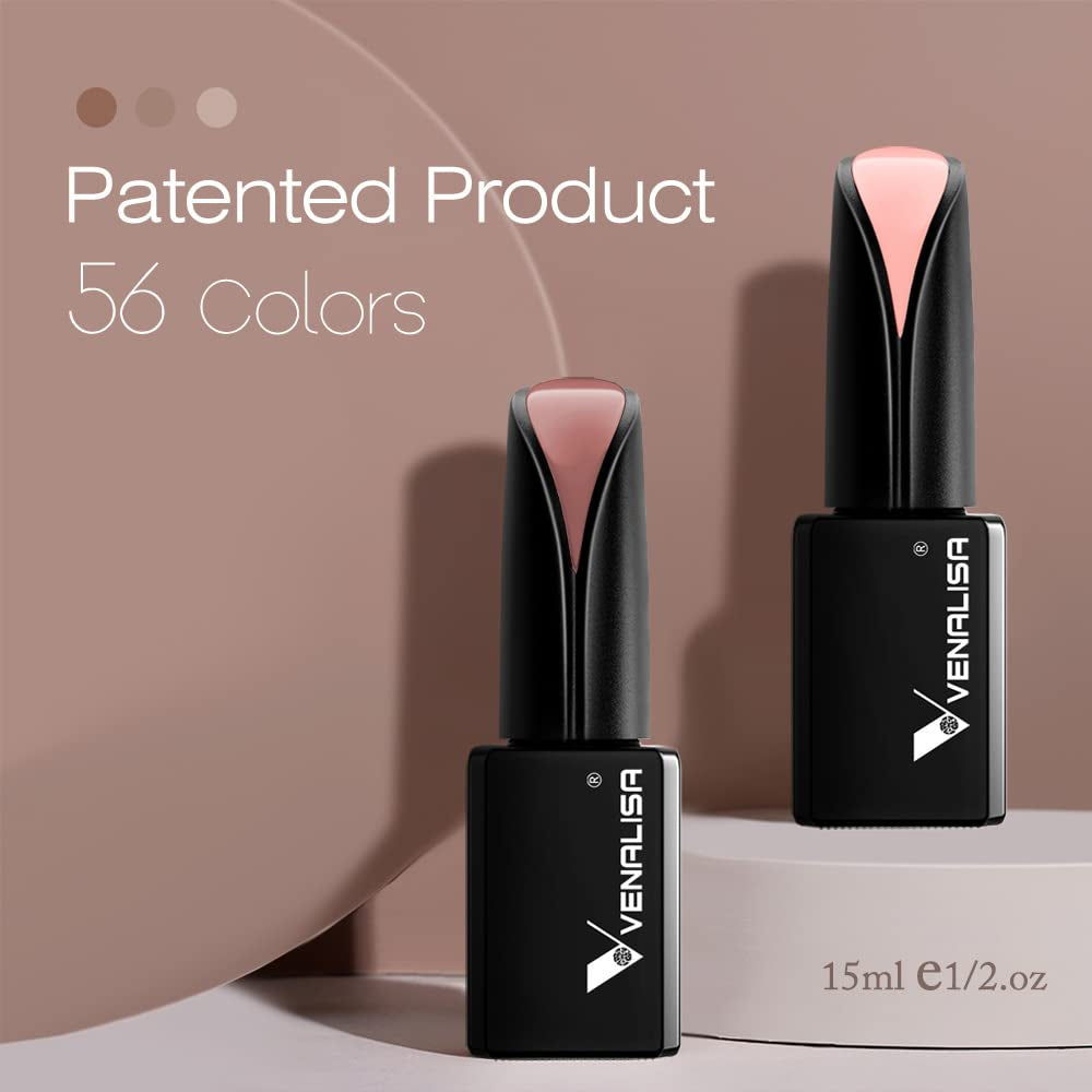 VENALISA 15Ml Emerald Green Gel Nail Polish, Dark Green Lime Color Soak off UV LED Nail Gel Polish Nail Art Starter Manicure Salon DIY at Home, 0.53 OZ