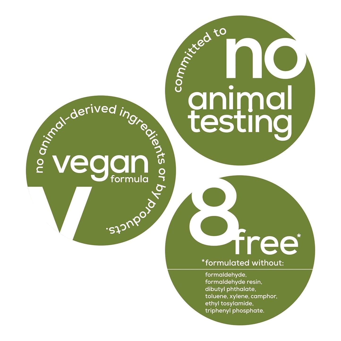 Salon-Quality Nail Polish, 8-Free Vegan, Deep Red Wine, Bordeaux, 0.46 Fl Oz