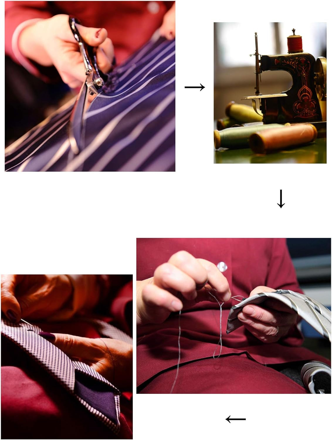 Solid Color Tie Formal Necktie for Men