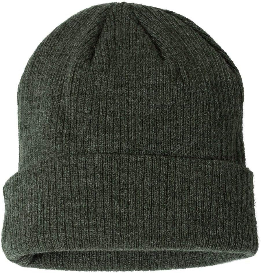' - Ribbed Knit Cap - CS4003 - WORLD TIME VISITS