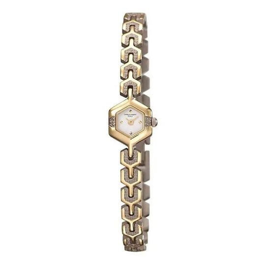 Charles-Hubert- Paris Womens Two-Tone Titanium Quartz Watch #6739-T