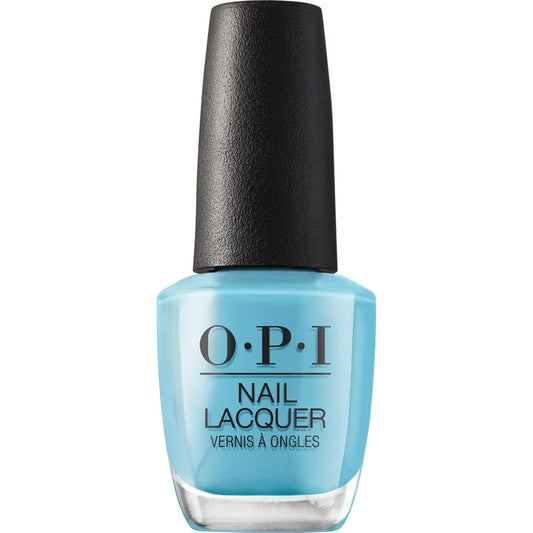 OPI Nail Lacquer, Can’T Find My Czechbook, Blue Nail Polish, 0.5 Fl Oz