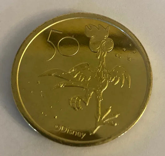 Disney Parks WDW 50Th Magical Celebration Heihei Moana Coin Medallion New