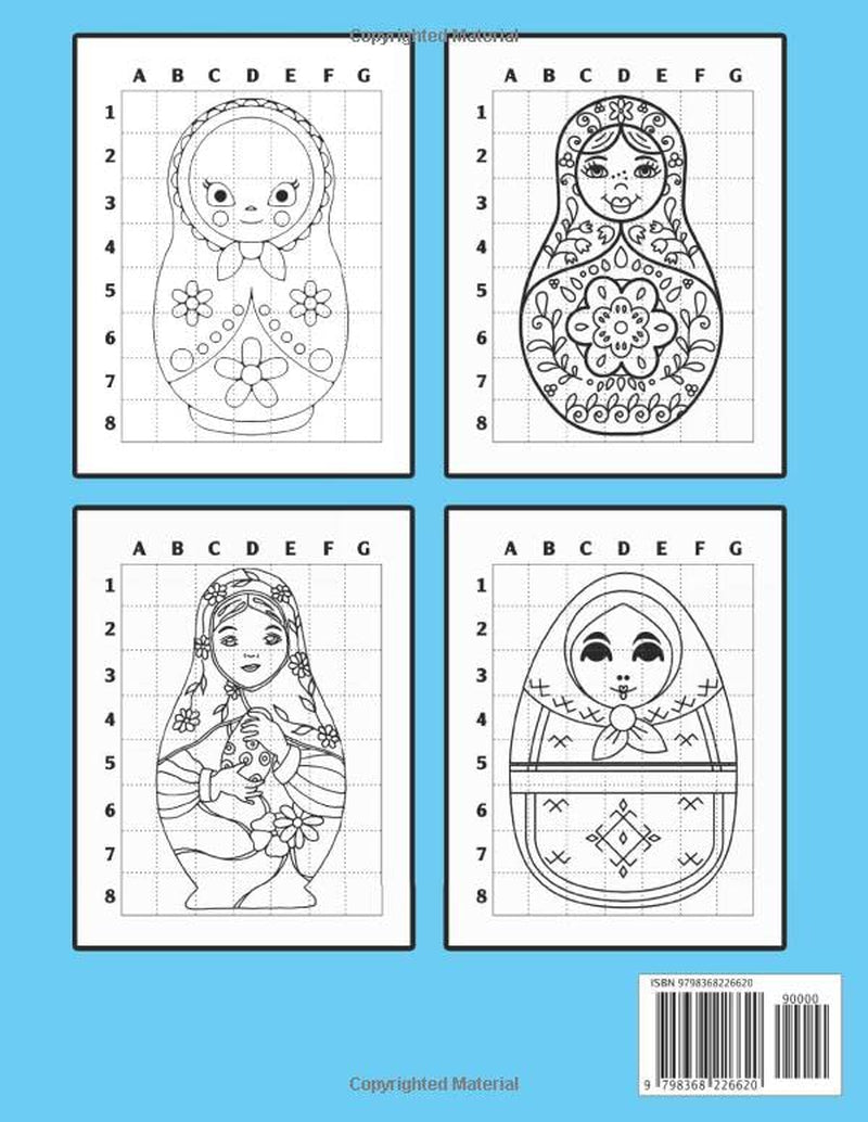 How to Draw Russian Dolls: Simple Guide Book with Step-By-Step Instructions on Drawing for Boys Girls