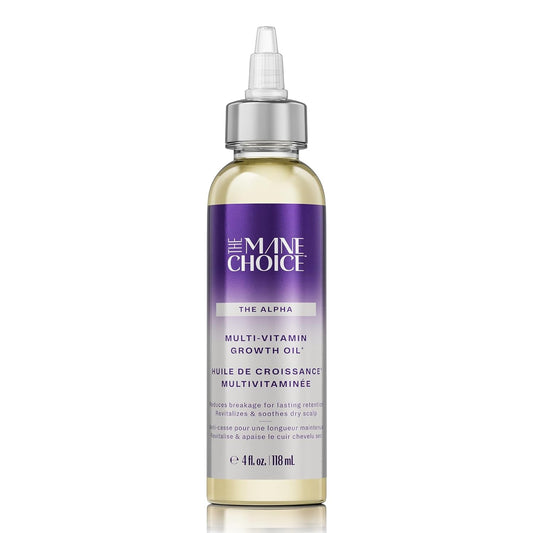 Alpha Multi - Vitamin Scalp Hair Growth Oil, 4 Fl Oz, 1 Pack, Nourishing Scalp Oil with Biotin, Vitamin C, Rosemary, Rice Extract, Jojoba, Tea Tree & Castor Oil, Lightweight & Non - Greasy - WORLD TIME VISITS