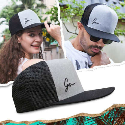 Trucker Hat for Men & Women. Snapback Mesh Caps