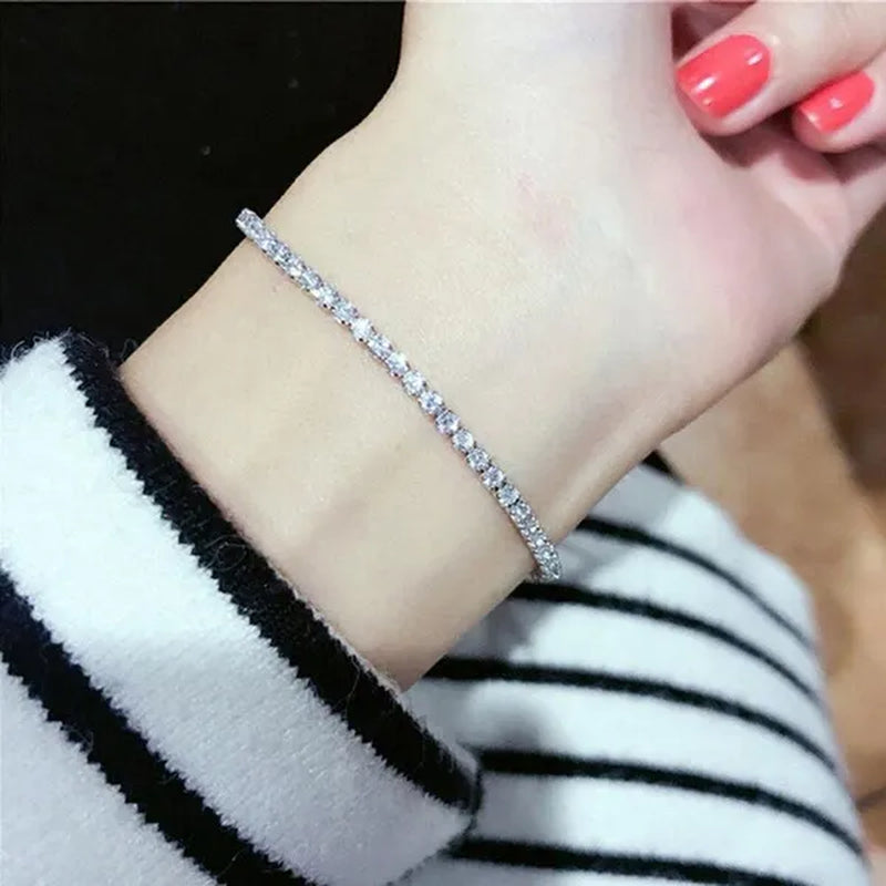 Women's Fashion Accessories Bracelet Bracelet Bracelet Engagement Zirconium Chain Bracelet Gift Fadkhkh0520