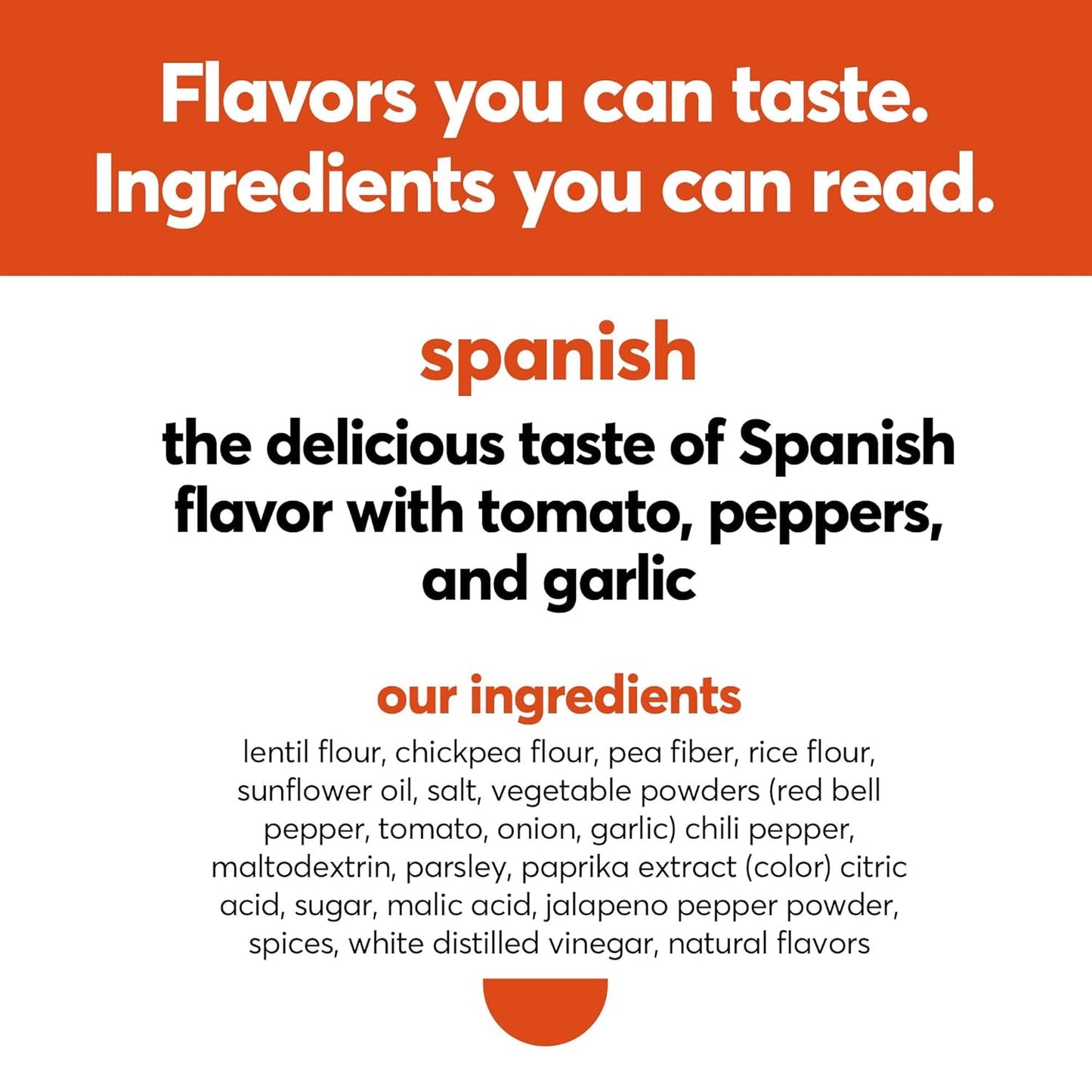 ' - Spanish (7Oz. Pack of 1) - Made from Vegetables - High Protein, Vegan, Non GMO, Gluten Free - WORLD TIME VISITS