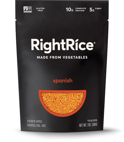 ' - Spanish (7Oz. Pack of 1) - Made from Vegetables - High Protein, Vegan, Non GMO, Gluten Free - WORLD TIME VISITS
